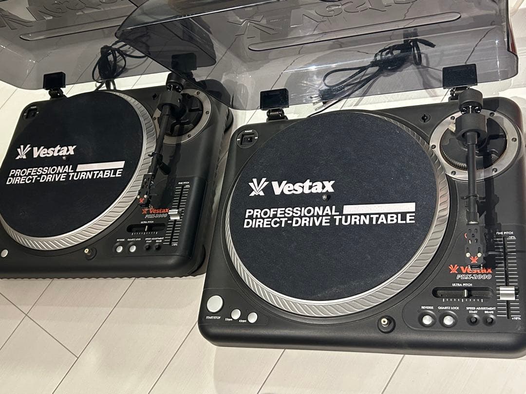Vestax ターンテーブルPDX-2000 2台セット 01.jpeg