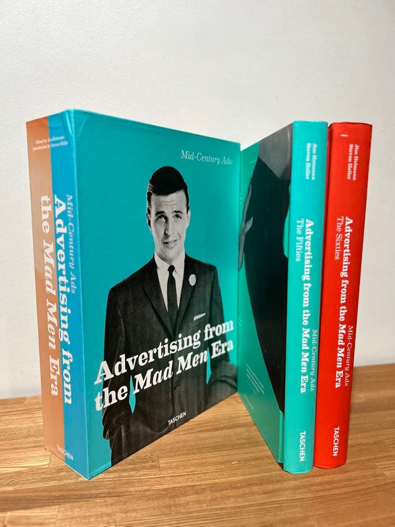 希少 ミッドセンチュリー 広告　洋書　アート　本　MID-CENTURY ADS Mid-Century Ads. 40th Ed.: Heller, Steven, Heimann, Jim
